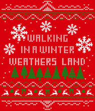 Load image into Gallery viewer, Christmas Sweater in red