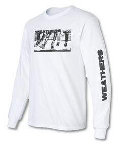 Est. With Love Long Sleeve Tee in White