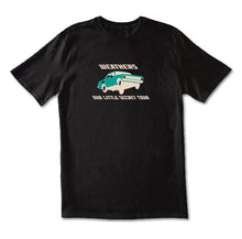 Load image into Gallery viewer, Our Little Secret Tour Tee in black
