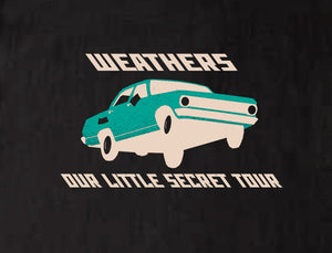 Our Little Secret Tour Tee in black