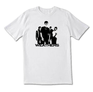 Band T-Shirt in White - BLOWOUT SALE