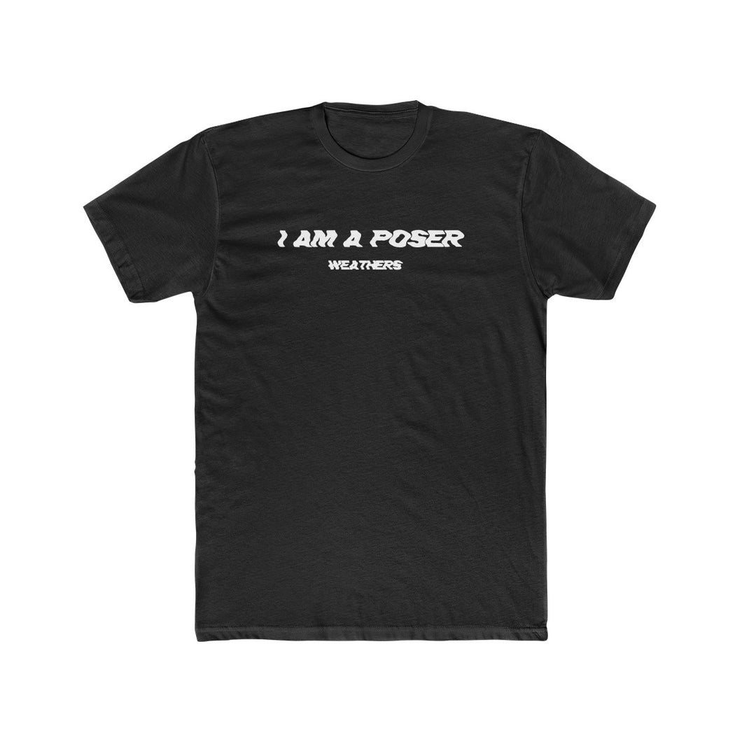 Poser T-Shirt in Black - SALE