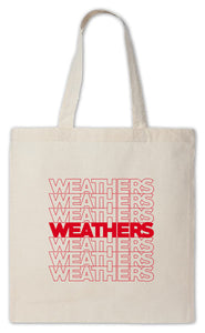 Weathers Canvas Tote Bag