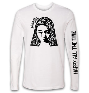 Happy Pills Long Sleeve in White