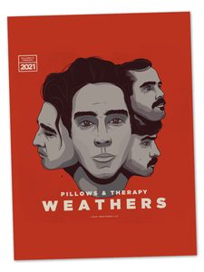 Poster - Pillows & Therapy - Weathers 2nd Album Cover Artwork